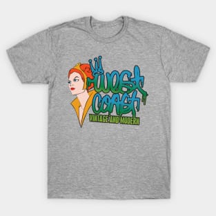 Teela West Coast Vintage Modern T-Shirt